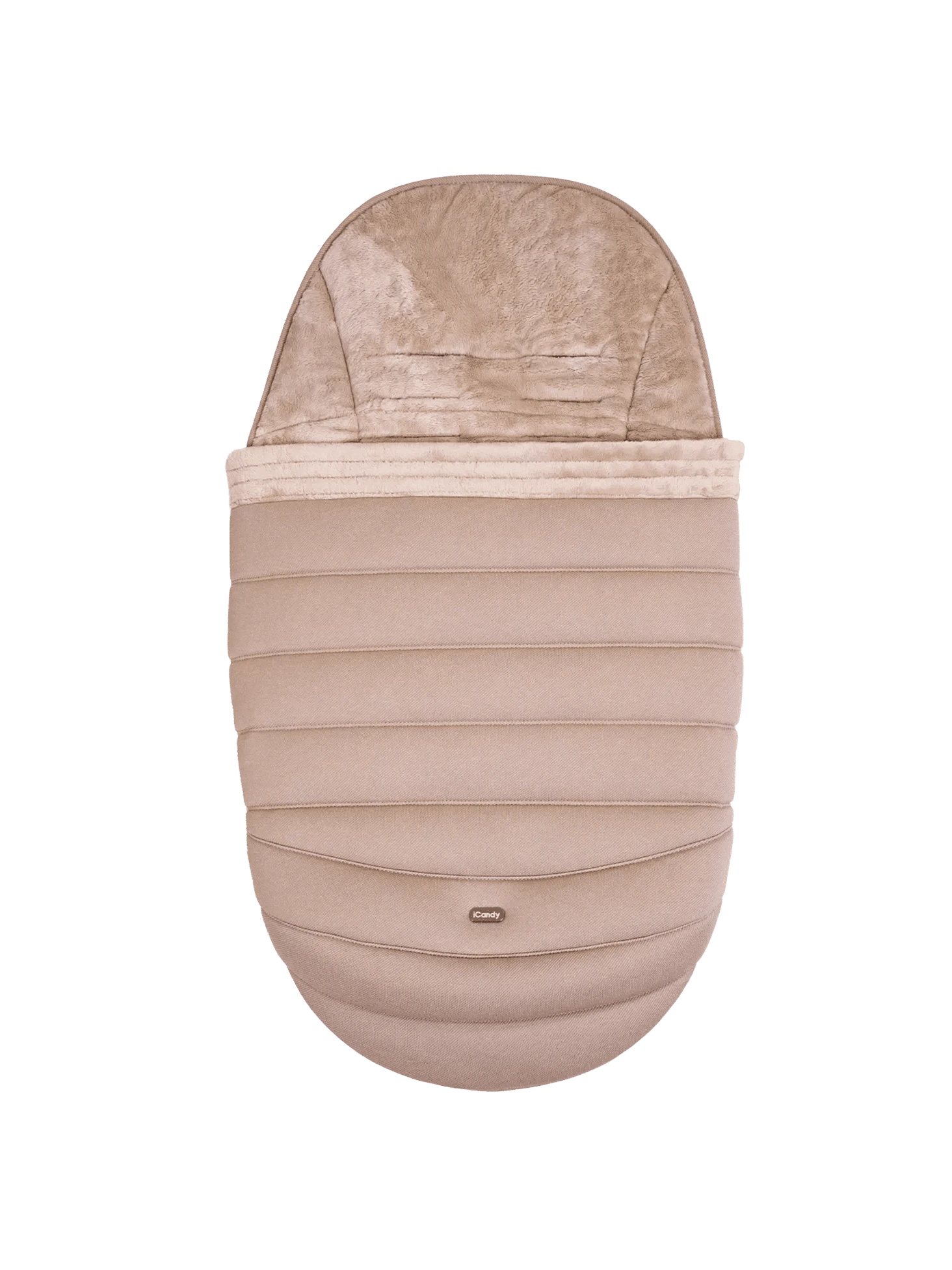 iCandy iCandy Peach 7 Complete Travel System with Cybex Cloud T and ISOFIX Base - Cookie ICandy ICandy Peach 7 Complete Travel System With Cybex Cloud T And ISOFIX Base - Cookie -Push Chair Expert Sales 0003 cookie footmuff 2