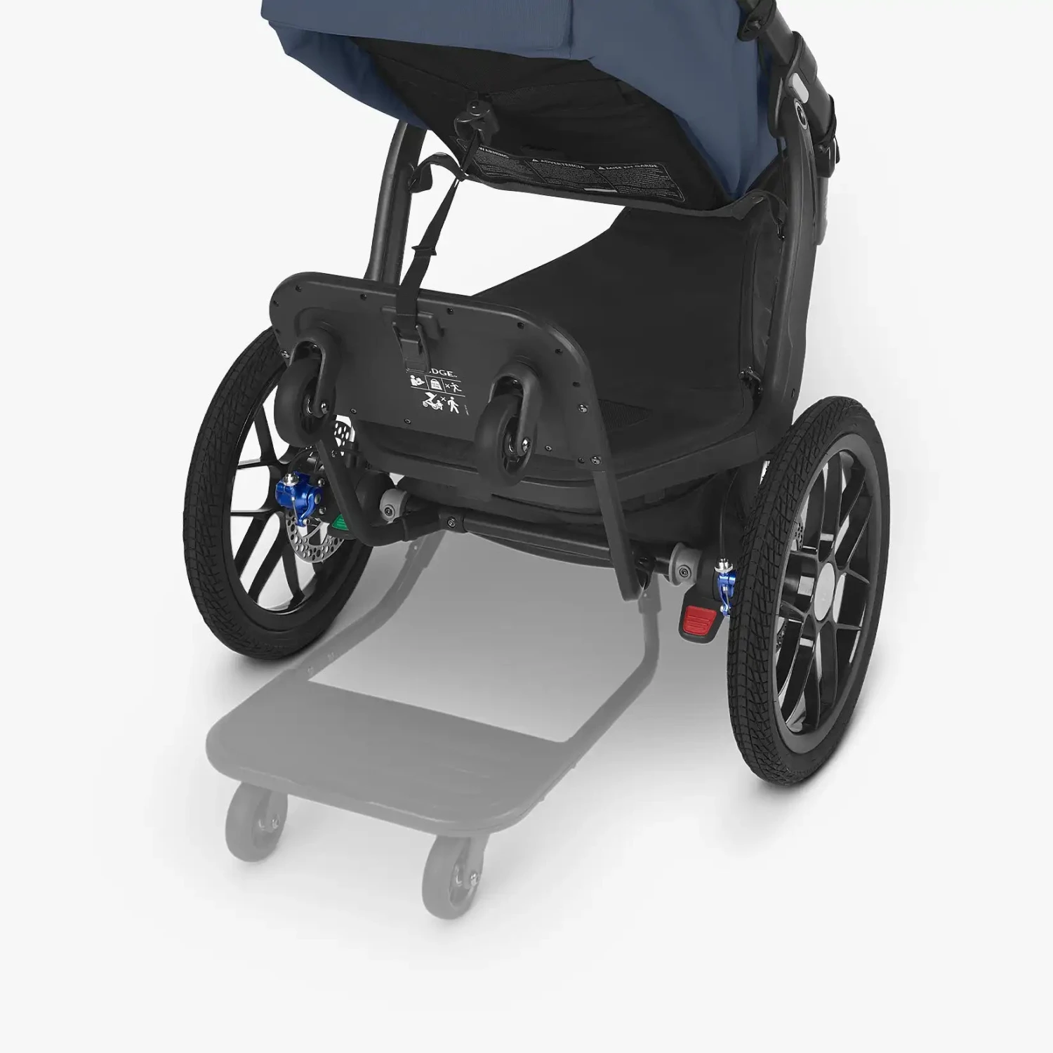 UPPAbaby UPPAbaby Ridge PiggyBack Ride on Board – Black UPPAbaby UPPAbaby Ridge PiggyBack Ride On Board – Black -Push Chair Expert Sales 0901 RPB WW Module1 3 7