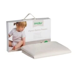 Little Green Sheep Little Green Sheep Organic Mattress Protector Large Crib - 83x50cm