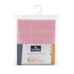 Lorelli Lorelli Cotton Cellular Baby Blanket 75 X 100cm - Pink