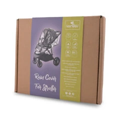 Lorelli Lorelli Universal Stroller Rain Cover - Black -Push Chair Expert Sales 1042005 3