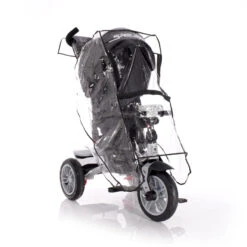 Lorelli Lorelli 4-in-1 Speedy Air Children’s Trike - Black -Push Chair Expert Sales 15 SPEEDY raincover for tricycles