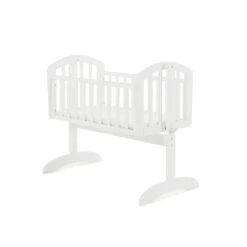 Obaby Obaby Sophie Swinging Crib With Foam Mattress - White