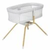 Babymore Babymore Air Motion Gliding Crib - Grey