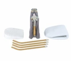 Babymore Babymore Air Motion Gliding Crib - Slate -Push Chair Expert Sales 2600003 5 2 740x634 1