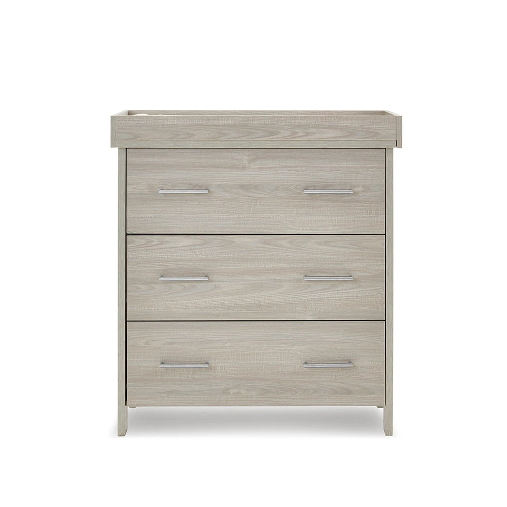 Obaby Obaby Nika Mini 3 Piece Nursery Furniture Set with Cot Bed, Dresser & Wardrobe – Grey Wash Obaby Obaby Nika Mini 3 Piece Nursery Furniture Set With Cot Bed, Dresser & Wardrobe – Grey Wash -Push Chair Expert Sales 26OB1014 05