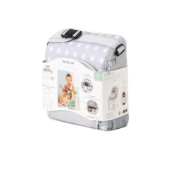 Baby To Love Baby To Love Travel Up Backpack Chair & Booster Seat - White Stars -Push Chair Expert Sales 304034 8 1 scaled 1