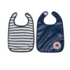 Baby To Love Baby To Love Cotton Jersey Bibs 2 Pack - Blue Stripes -Push Chair Expert Sales 304096 1