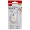 Clippasafe Clippasafe Baby Nail Clippers And File Set – White 1 Clippasafe Clippasafe Baby Nail Clippers And File Set – White -Push Chair Expert Sales 33 3 New Baby Nail Clippers and File Set