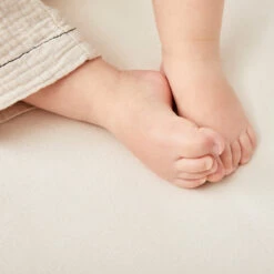 Little Green Sheep Little Green Sheep Organic Cot Mattress Protector - 60x120cm -Push Chair Expert Sales 4. LGS Lifesyle 08 182381 1