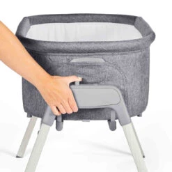Ickle Bubba Ickle Bubba Drift Gliding Crib - Ash Grey -Push Chair Expert Sales 40 003 000 865 04