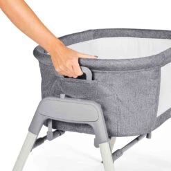Ickle Bubba Ickle Bubba Drift Gliding Crib - Ash Grey -Push Chair Expert Sales 40 003 000 865 05
