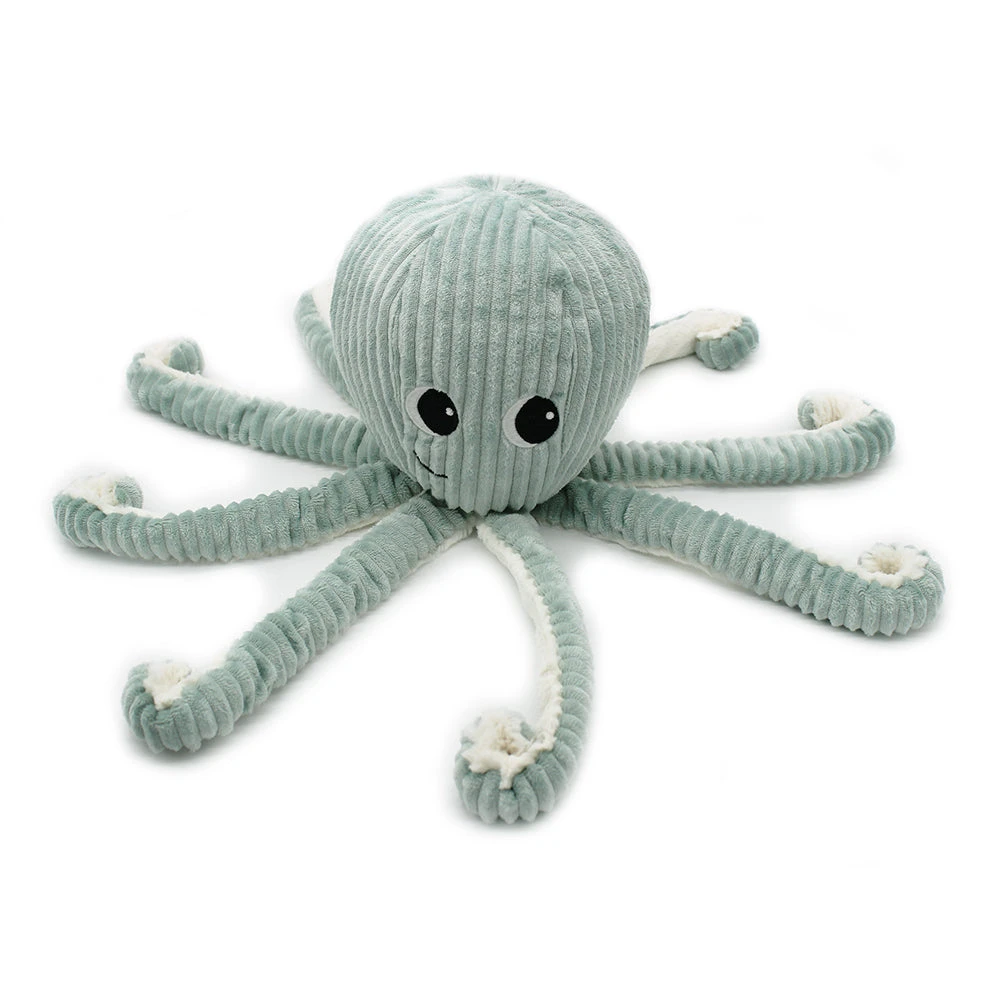 Les Ptipotos Les Ptipotos Plush Cuddly Toy: Olly The Octopus Dad & Baby - Mint -Push Chair Expert Sales 4895242700308 74102 FILOU THE OCTOPUS MINT LES PTIPOTOS 1