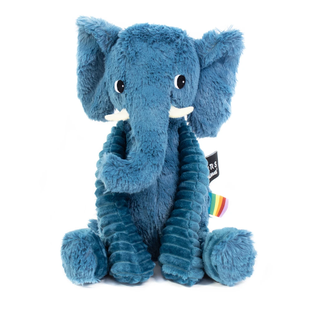 Les Ptipotos Les Ptipotos Plush Cuddly Toy: Eddie the Elephant - Blue Les Ptipotos Les Ptipotos Plush Cuddly Toy: Eddie The Elephant - Blue -Push Chair Expert Sales 4897018366770 2