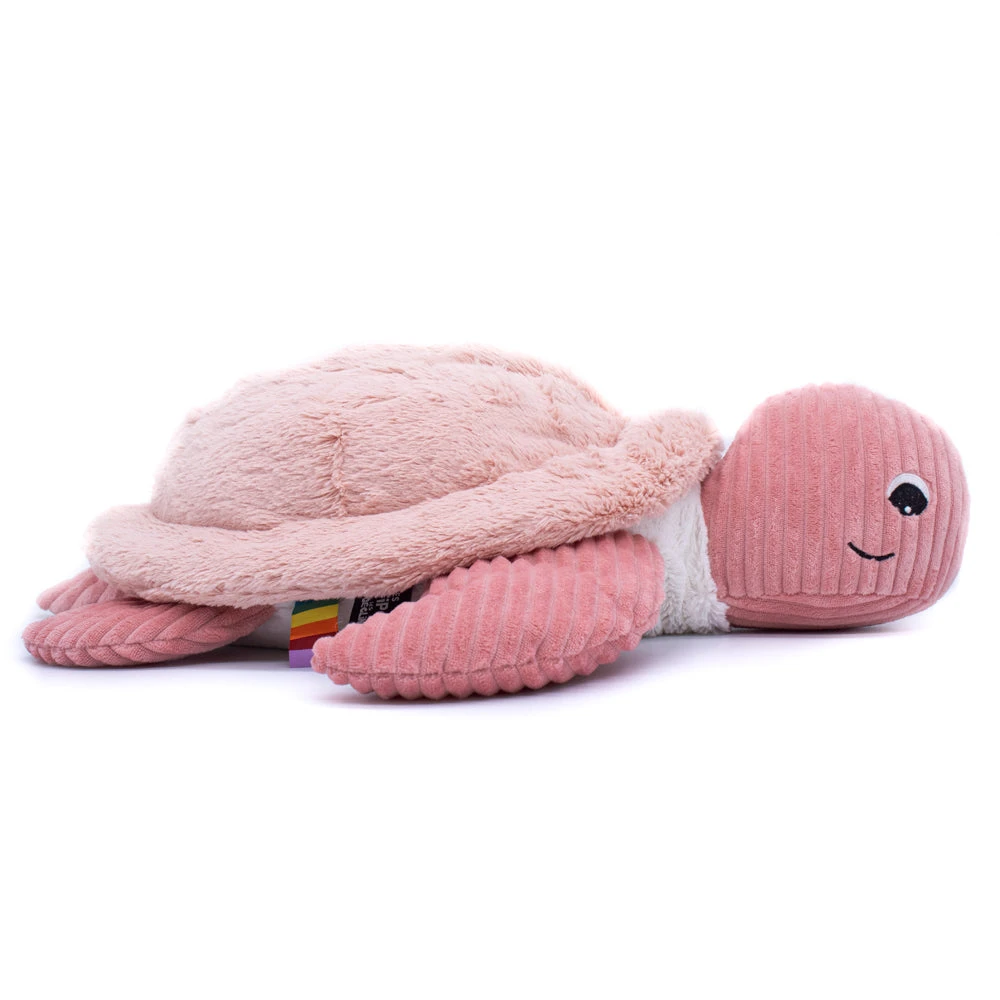 Les Ptipotos Les Ptipotos Plush Cuddly Toy & Pyjama Holder: Tilly the Giant Turtle - Pink Les Ptipotos Les Ptipotos Plush Cuddly Toy & Pyjama Holder: Tilly The Giant Turtle - Pink -Push Chair Expert Sales 4897018369894 3