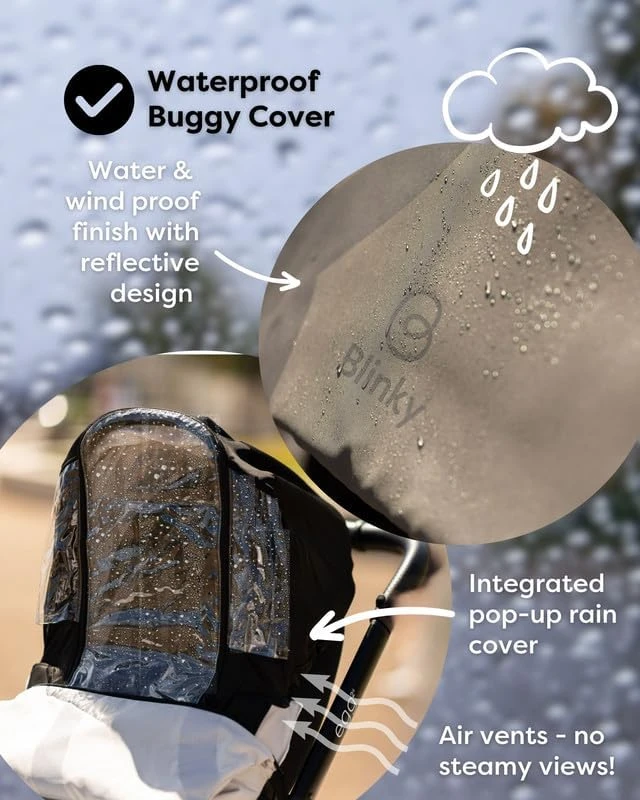 Blinky BlinkyWarm Universal 5 in 1 Pushchair Raincover & Footmuff - Space Blinky BlinkyWarm Universal 5 In 1 Pushchair Raincover & Footmuff - Space -Push Chair Expert Sales 61EWDMHY5UL. AC