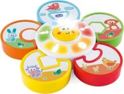Chicco Chicco Baby Senses Guess The Animal Puzzle Musical Toy
