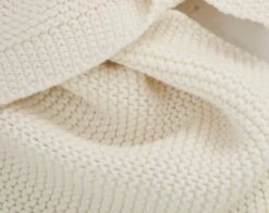 Tutti Bambini Tutti Bambini Chunky Knitted Baby Blanket 75 X 100cm - Fresh Cream -Push Chair Expert Sales 61ZN2arGIsL. AC SL1500