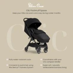Silver Cross Silver Cross Clic Fleece Lined Footmuff - Space -Push Chair Expert Sales 61dGNo1tq8L. AC SL1500