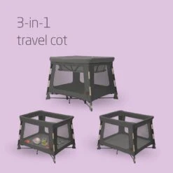 Maxi-Cosi Maxi-Cosi Swift 3-in-1 Bassinet, Travel Cot, And Playpen – Beyond Graphite -Push Chair Expert Sales 61z EoqtpdL. AC SL1500
