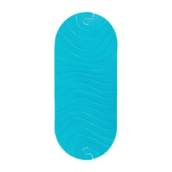 Boon Boon Ripple Bath Mat With Hanging Hook – Blue