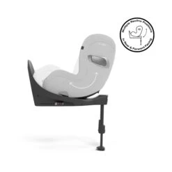 Cybex Cybex Sirona T Rotating Car Seat - PLUS - Platinum White -Push Chair Expert Sales 6 31