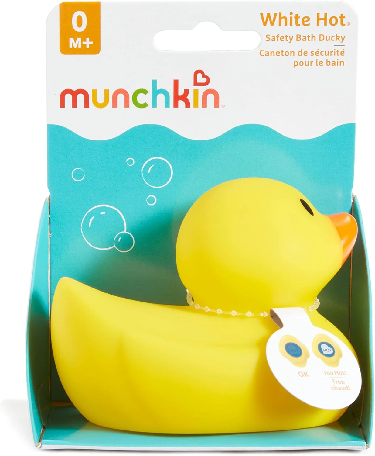 Munchkin Munchkin White Hot Rubber Duck Bath Thermometer Toy Munchkin Munchkin White Hot Rubber Duck Bath Thermometer Toy -Push Chair Expert Sales 71C2t4iP rL. AC SL1500