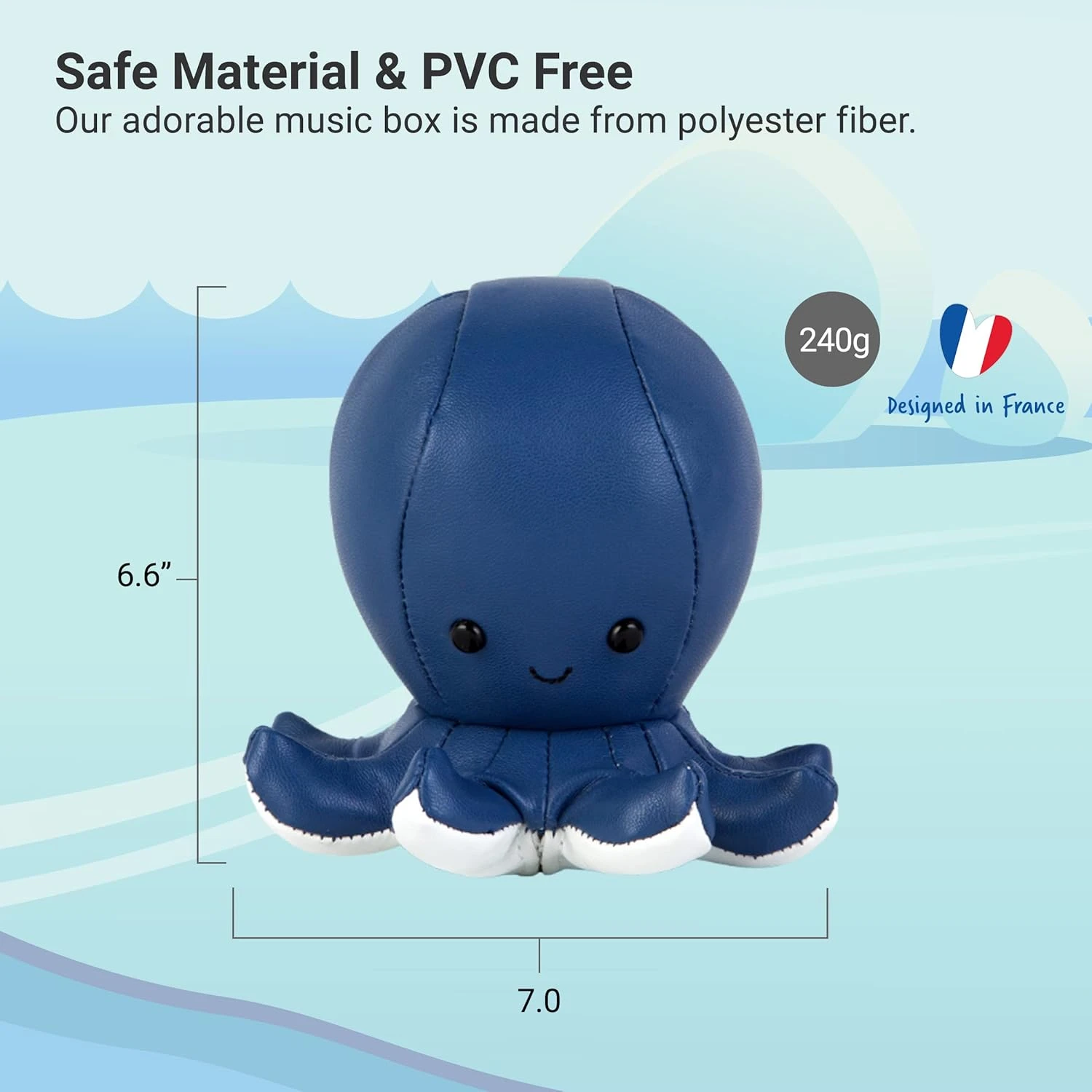 Little Big Friends Little Big Friends: Sea Collection Pull-String Musical Animal Toy - Octave the Octopus Little Big Friends Little Big Friends: Sea Collection Pull-String Musical Animal Toy - Octave The Octopus -Push Chair Expert Sales 71MMwBo5ADL. SL1500