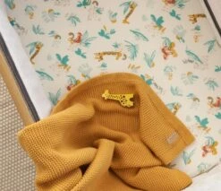 Tutti Bambini Tutti Bambini Chunky Knitted Baby Blanket 75 X 100cm - Ochre -Push Chair Expert Sales 71a8kWsNvFL. AC SL1500