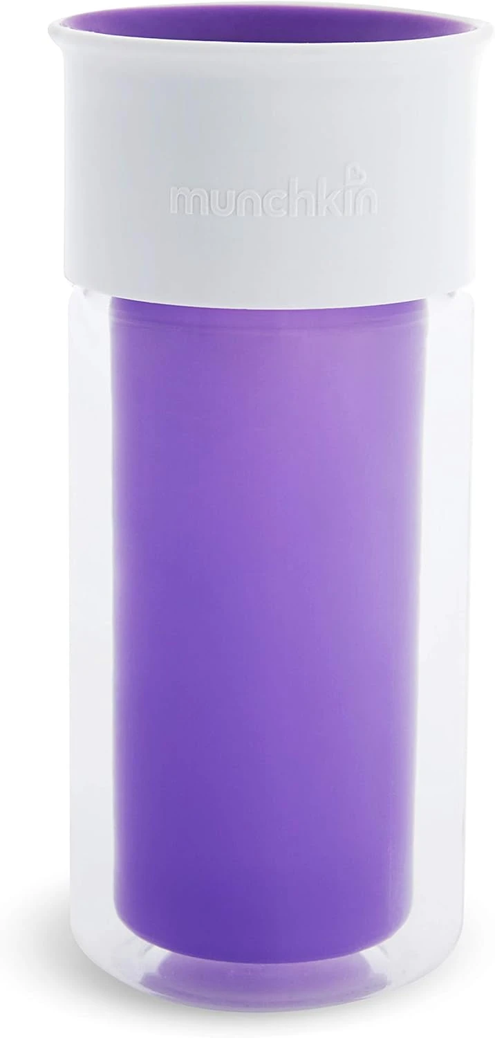 Munchkin Munchkin 9oz Miracle 360 Spill-Proof Personalised Insulated Cup - Purple Munchkin Munchkin 9oz Miracle 360 Spill-Proof Personalised Insulated Cup - Purple -Push Chair Expert Sales 71uX289nXVL. AC SL1500