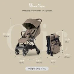 Silver Cross Silver Cross Clic Stroller - Cobble -Push Chair Expert Sales 71wVLRk5wrL. AC SL1500