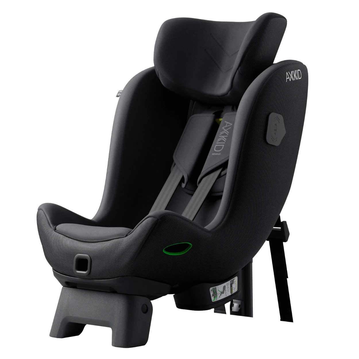 Axkid Axkid Minikid 4 Pro Car Seat - Artic Mist Grey Axkid Axkid Minikid 4 Pro Car Seat - Artic Mist Grey -Push Chair Expert Sales 7350150972379 4