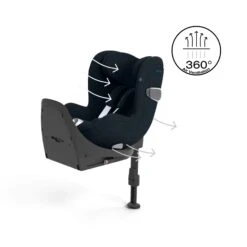 Cybex Cybex Sirona T Rotating Car Seat - PLUS - Nautical Blue 10 Cybex Cybex Sirona T Rotating Car Seat - PLUS - Nautical Blue -Push Chair Expert Sales 7 18