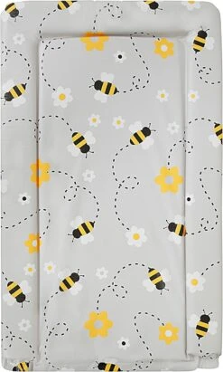 Callowesse Callowesse Soft Foam Baby Changing Mat - Grey Bee