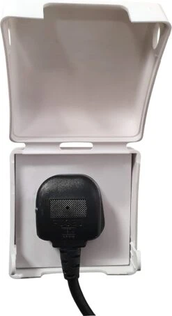 BabySecurity BabySecurity Single Electric Plug Socket Cover - White -Push Chair Expert Sales 81VCcPYgRbL. AC SL1500