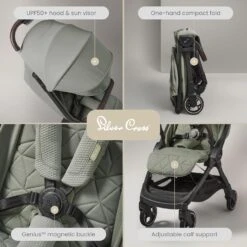 Silver Cross Silver Cross Clic Stroller - Sage -Push Chair Expert Sales 81mUuWtCIxL. AC SL1500