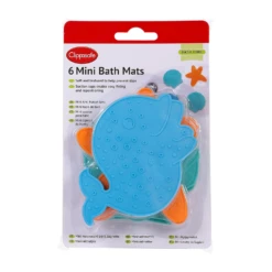 Clippasafe Clippasafe Mini Animal Bath Mats - 6 Pack