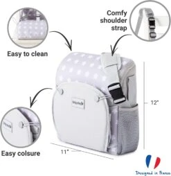Baby To Love Baby To Love Travel Up Backpack Chair & Booster Seat - White Stars -Push Chair Expert Sales 81rt9EZ kjL. AC SL1500