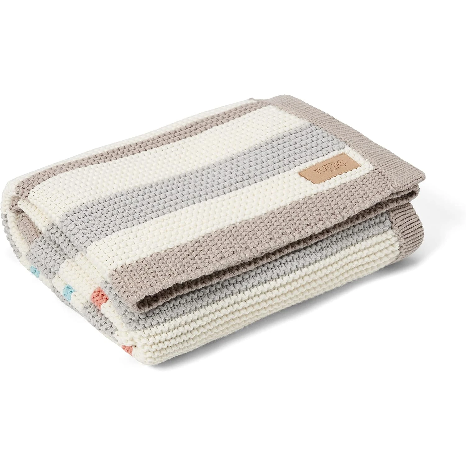 Tutti Bambini Tutti Bambini Chunky Knitted Baby Blanket 75 x 100cm - Cocoon Tutti Bambini Tutti Bambini Chunky Knitted Baby Blanket 75 X 100cm - Cocoon -Push Chair Expert Sales