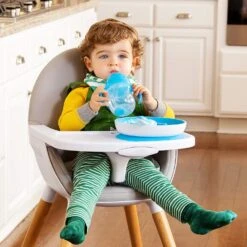 Munchkin Munchkin Be Happy Toddler Dining Set, Includes Suction Plate, Straw Cup, And Utensil Set - Blue 5 Munchkin Munchkin Be Happy Toddler Dining Set, Includes Suction Plate, Straw Cup, And Utensil Set - Blue -Push Chair Expert Sales 91TJIpRF3SL. AC SL1500