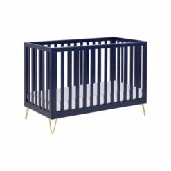 Babymore Babymore Kimi Mini Cot Bed – Midnight