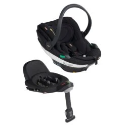BeSafe BeSafe Go Beyond I-Size Infant Car Seat - Fresh Black Cab -Push Chair Expert Sales BeSafe Go Beyond Fresh Black Cab and Base