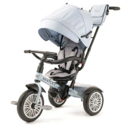 Roma Bentley 6-in-1 Push Along Trike / Bike - Jet Stream Blue