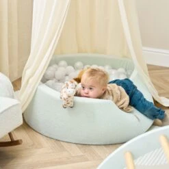 Tutti Bambini Tutti Bambini Bola Baby Ball Pit With Balls - Sea Mist 5 Tutti Bambini Tutti Bambini Bola Baby Ball Pit With Balls - Sea Mist -Push Chair Expert Sales Bola Baby Ball Pit Sea Mist 2
