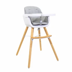 Callowesse Callowesse Elata 3-In-1 Scandi Wooden Highchair – Grey