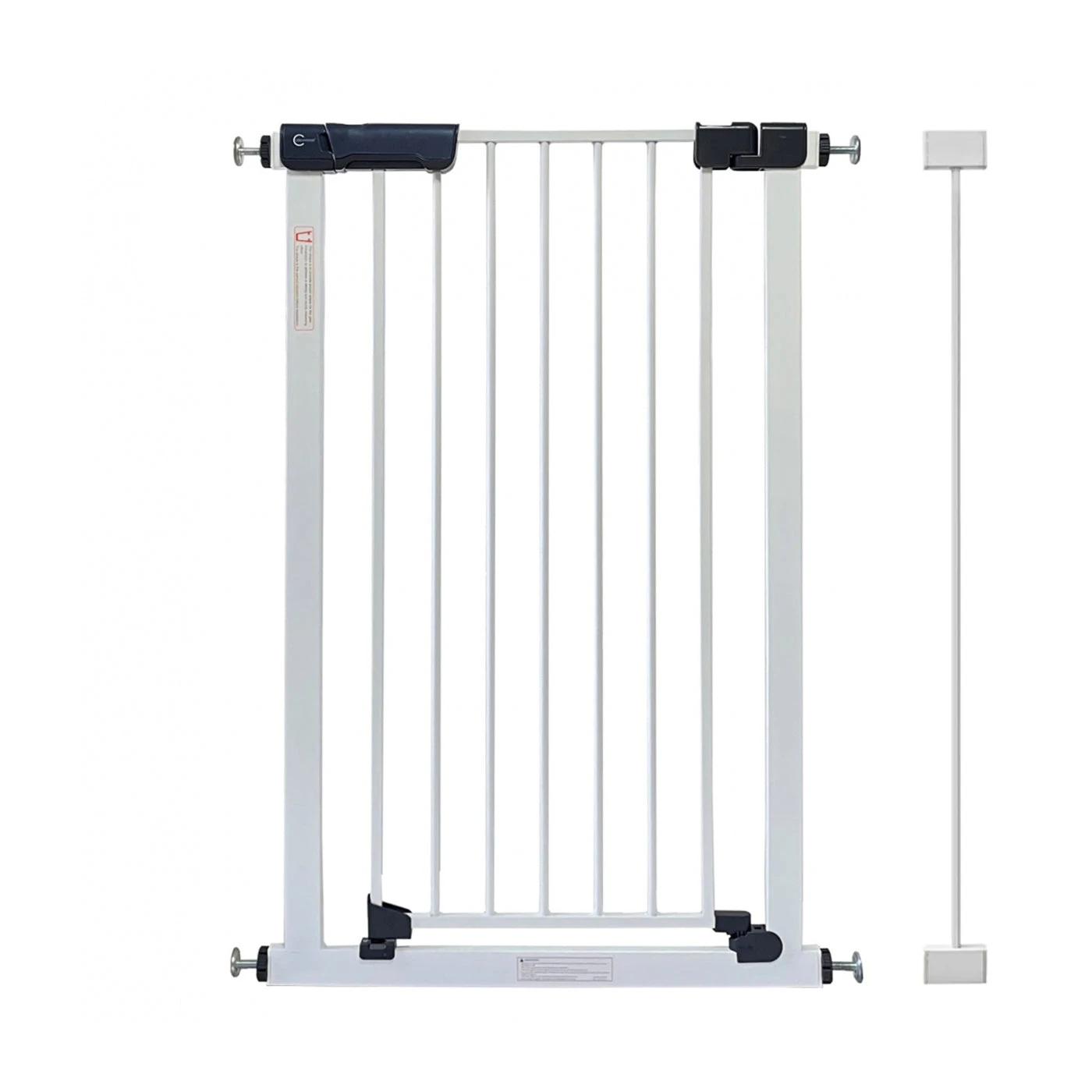 Callowesse Callowesse Kuvasz Tall & Narrow Baby Stair Gate - White Callowesse Callowesse Kuvasz Tall & Narrow Baby Stair Gate - White -Push Chair Expert Sales Callowesse Kuvasz Tall Narrow White 7cm