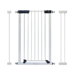 Callowesse Callowesse Kuvasz Tall & Narrow Baby Stair Gate - White 18 Callowesse Callowesse Kuvasz Tall & Narrow Baby Stair Gate - White -Push Chair Expert Sales Callowesse Kuvasz Tall Narrow White 7cm 14cm