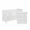 Babymore Babymore Caro 2 Piece Nursery Furniture Set With Cot Bed & Dresser - White Wash 2 Babymore Babymore Caro 2 Piece Nursery Furniture Set With Cot Bed & Dresser - White Wash -Push Chair Expert Sales Caro 2 Piece Room Set WHITE WASH 6 scaled 740x740 1