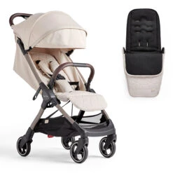 Silver Cross Silver Cross Clic Stroller - Almond -Push Chair Expert Sales Clic with footmuff Almond