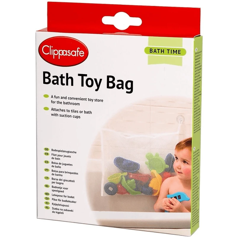 Clippasafe Clippasafe Bath Toy Wall Organiser Bag Clippasafe Clippasafe Bath Toy Wall Organiser Bag -Push Chair Expert Sales Clippasafe Bath Toy Bag 1 1